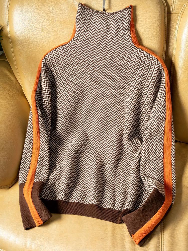 Sikora ™ | Pullover mit Kontrast