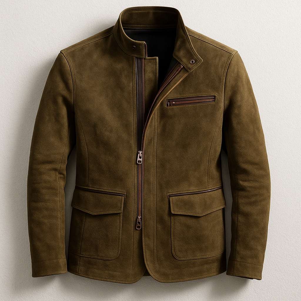 Zbigniew™ | Herrenjacke aus hochwertigem Naturwildleder