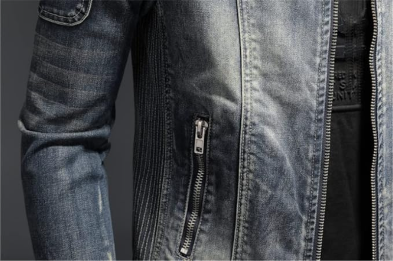 Kazimierz™ | Klassische Jeansjacke mit modernem Akzent