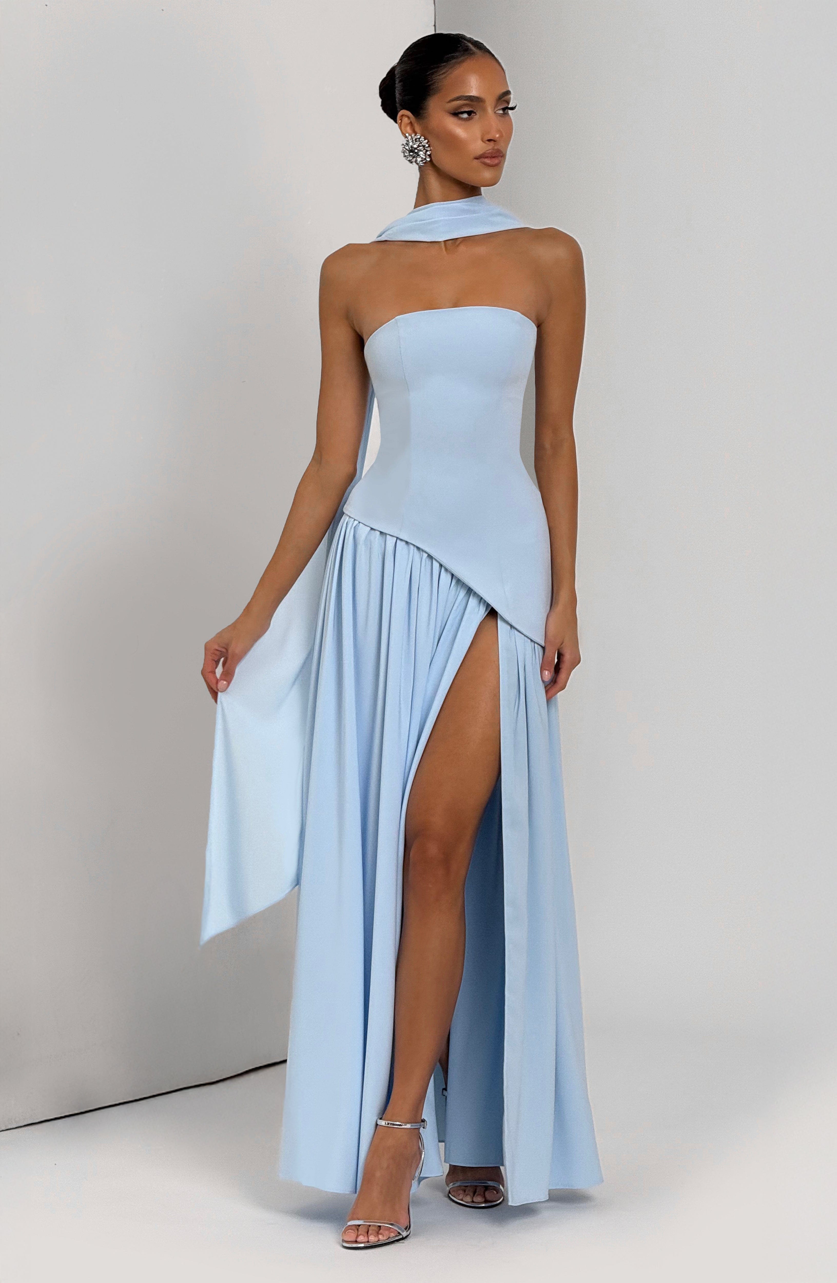 RosanoVerona | Langes Satin-Kleid Slava