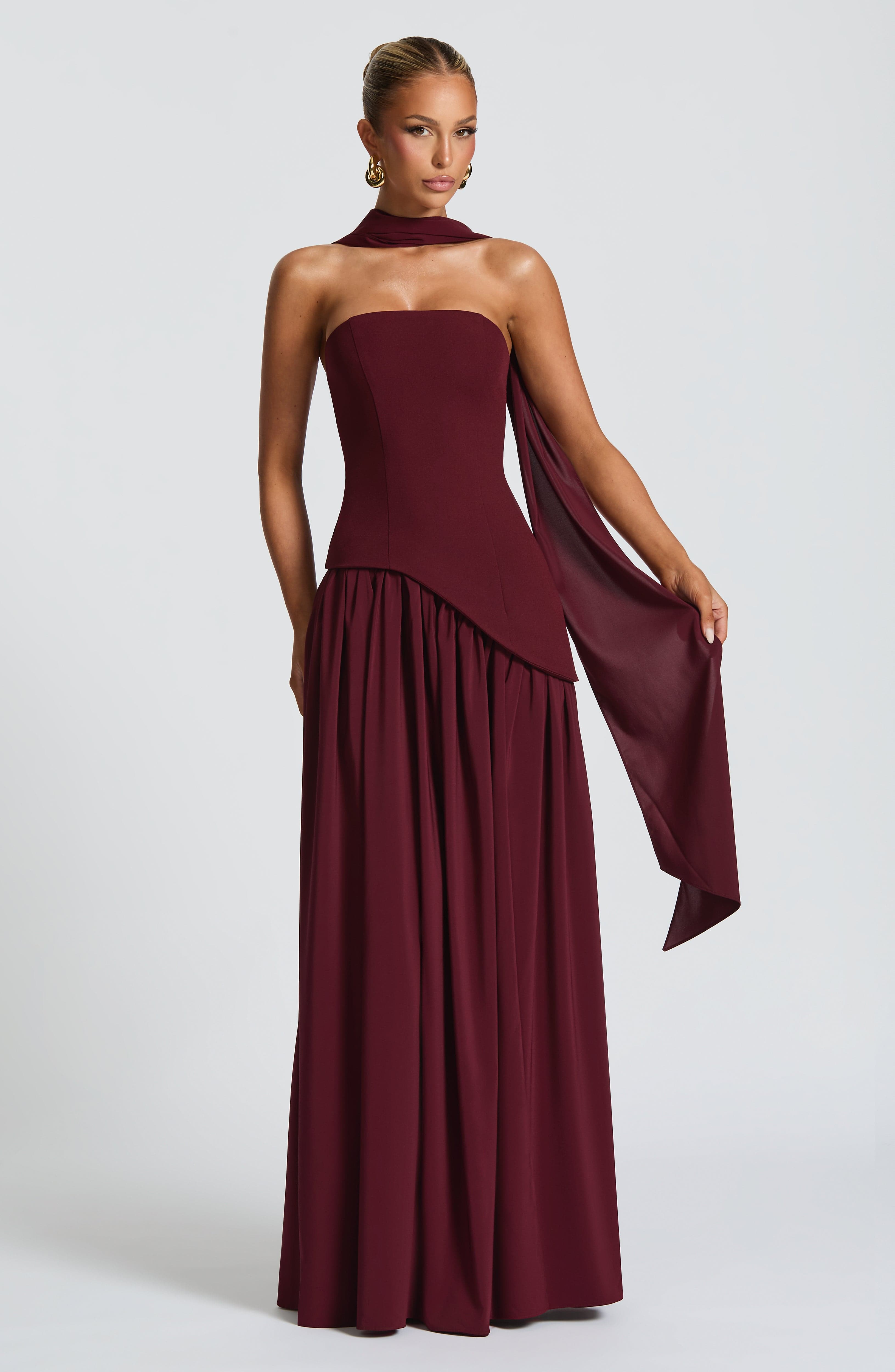 Witkaé™ | Maxikleid Satin Svara