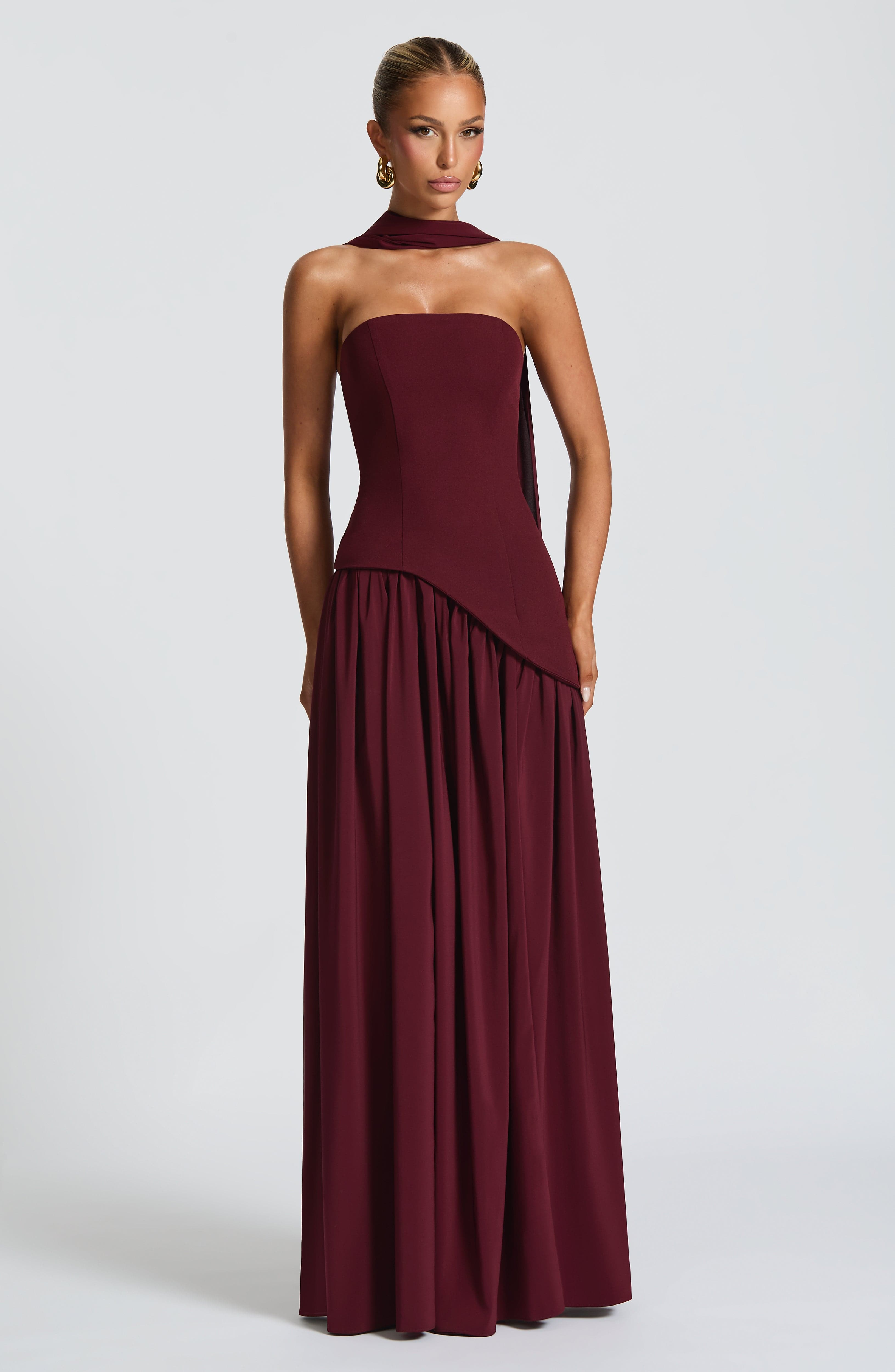 RosanoVerona | Langes Satin-Kleid Slava