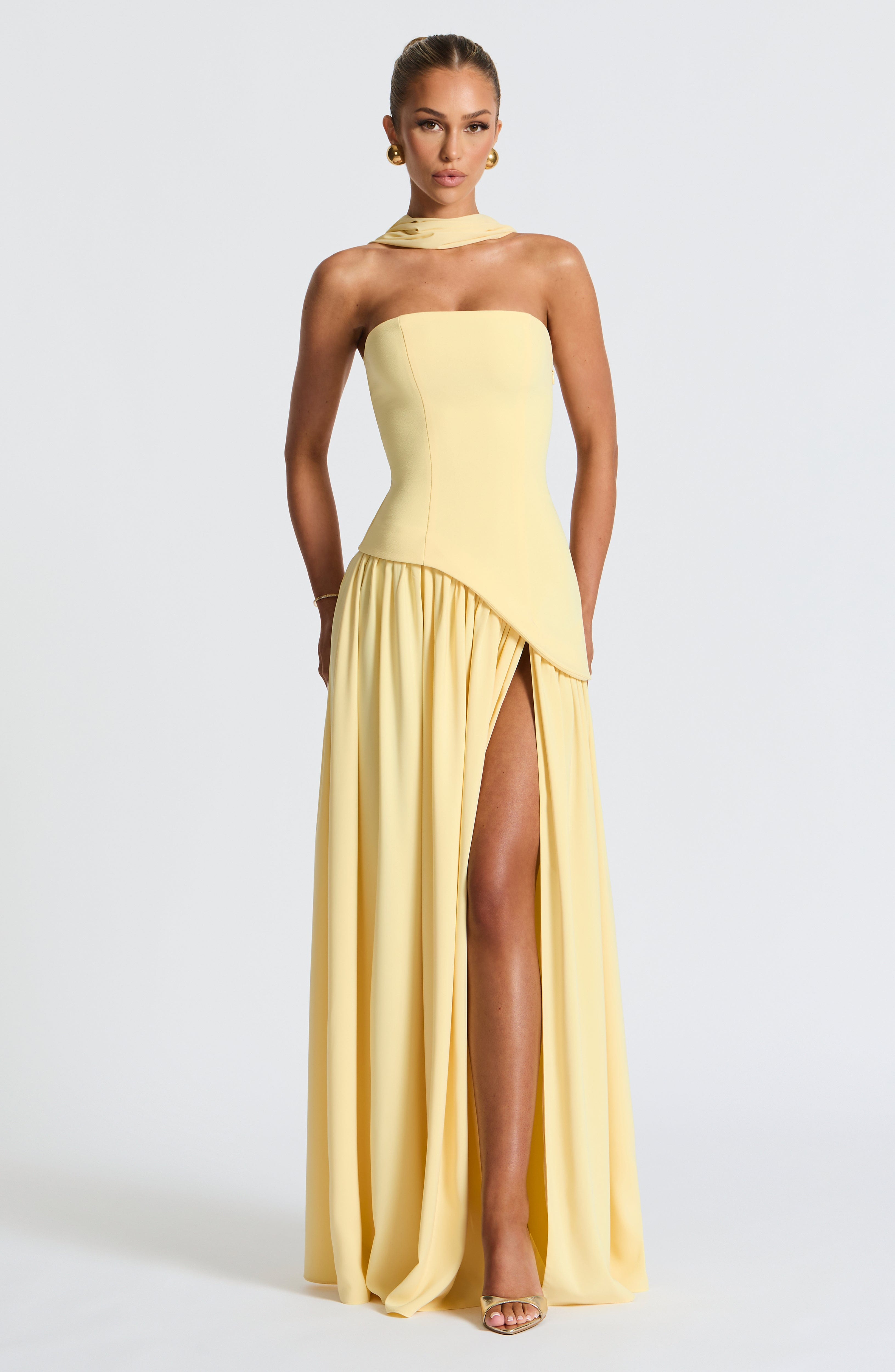 Witkaé™ | Maxikleid Satin Svara