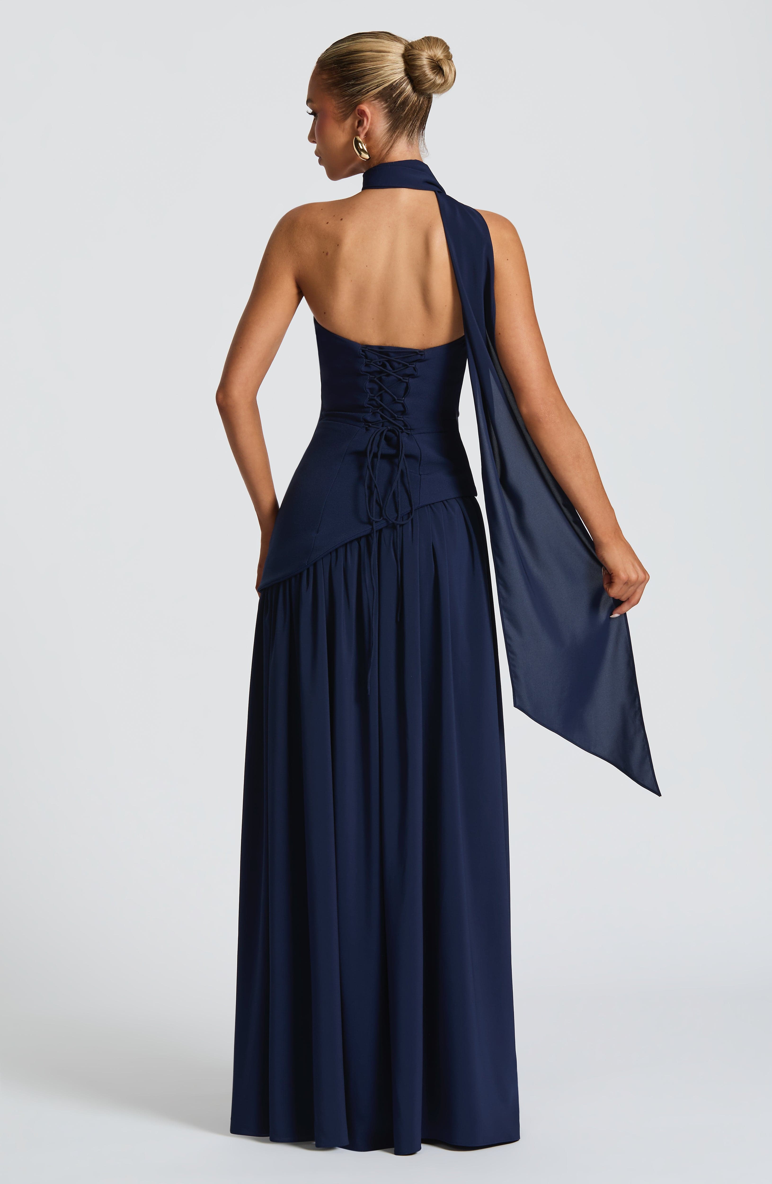 RosanoVerona | Langes Satin-Kleid Slava