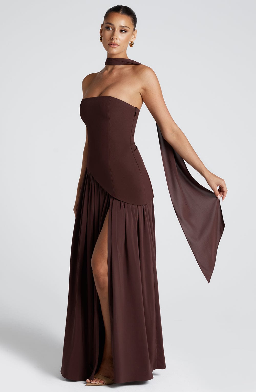 Witkaé™ | Maxikleid Satin Svara