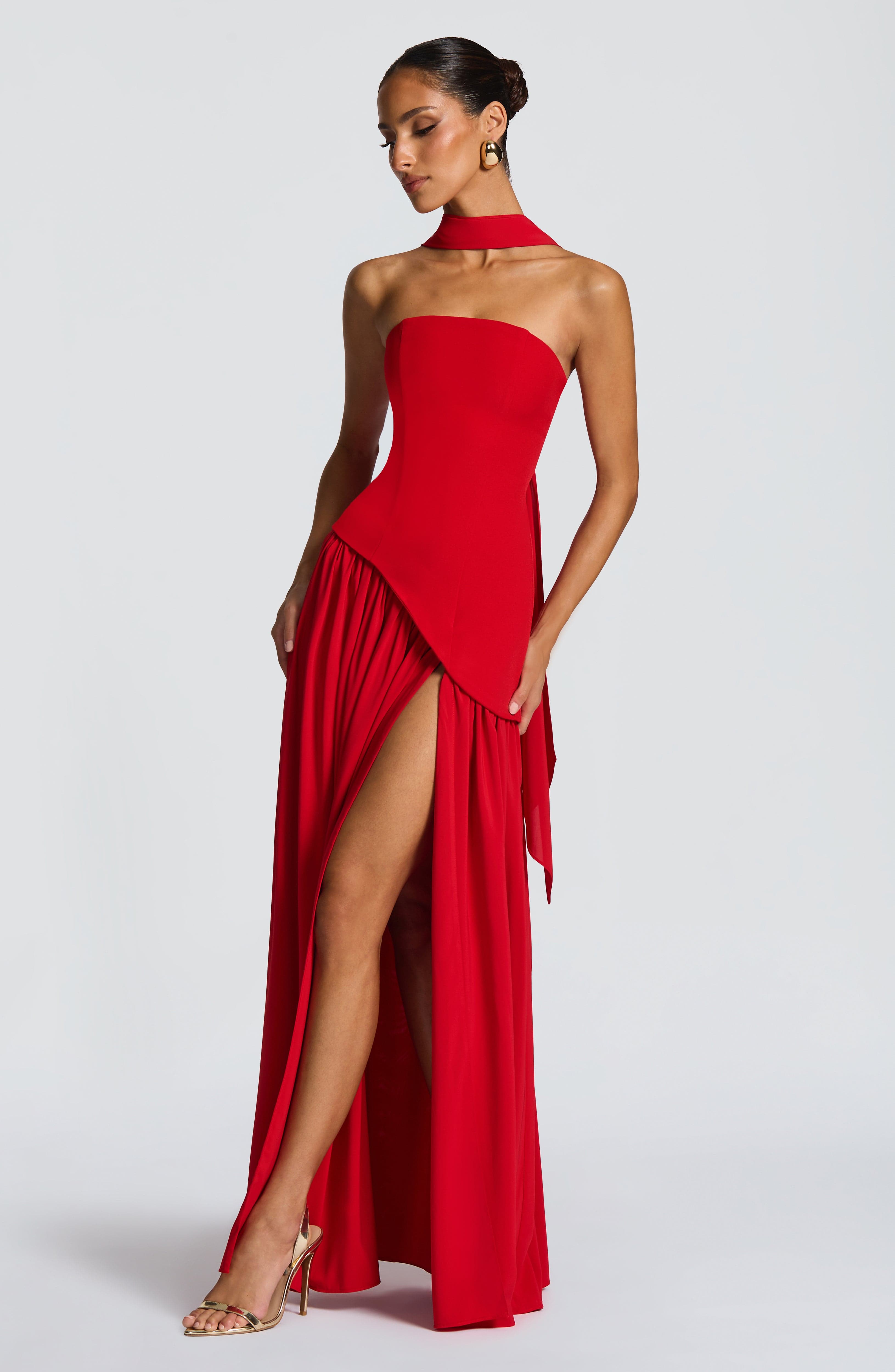 Witkaé™ | Maxikleid Satin Svara