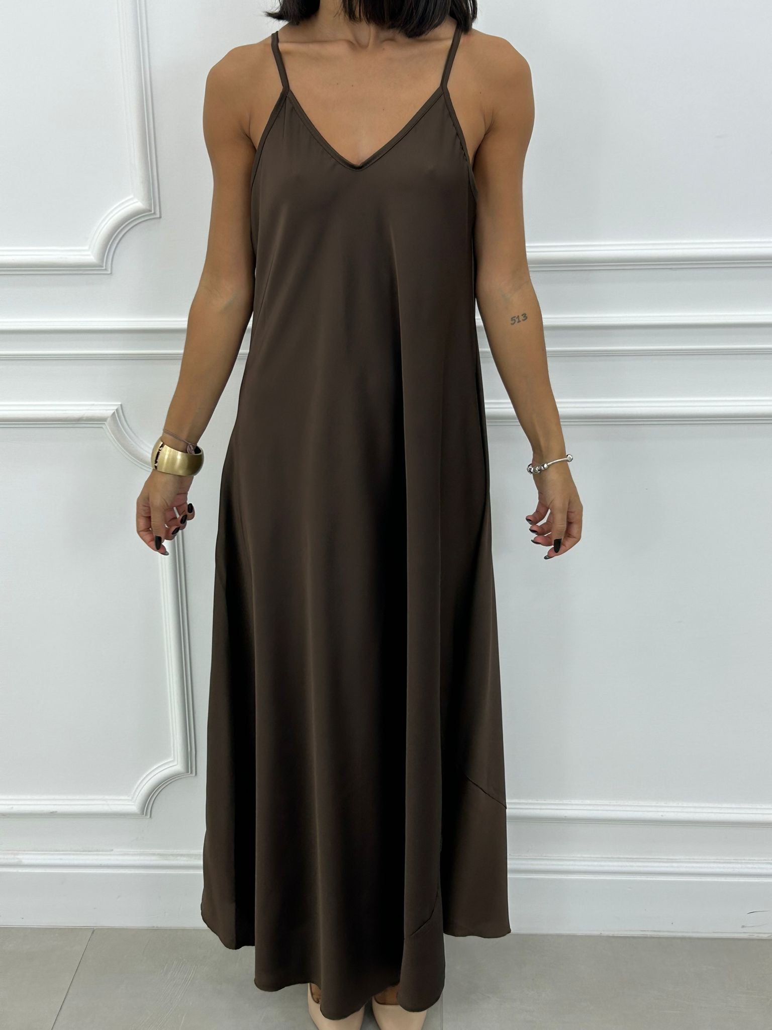 Elżbieta™ | 2-in-1 Set mit Langem Kleid und Asymmetrischem Pullover